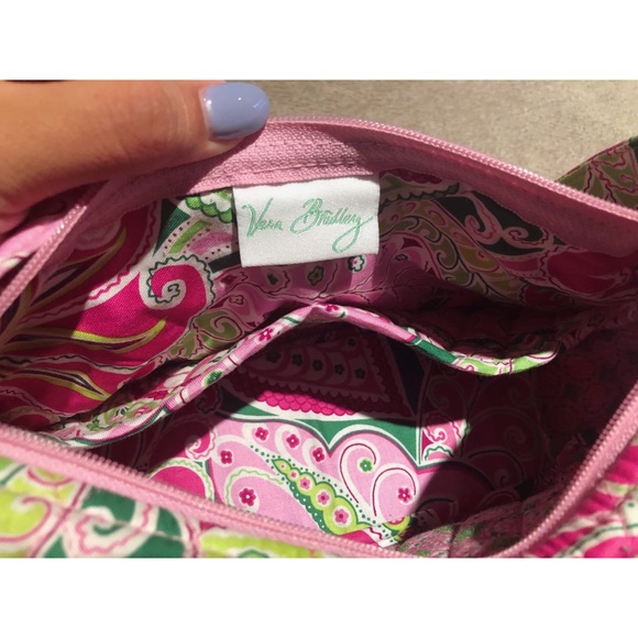 Vera Bradley Pinwheel Pink Maggie Bag - Picture 3 of 4